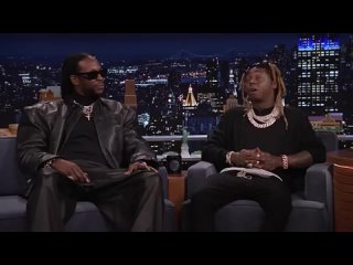 2 Chainz и Lil Wayne на вечернем шоу Jimmy Fallon
