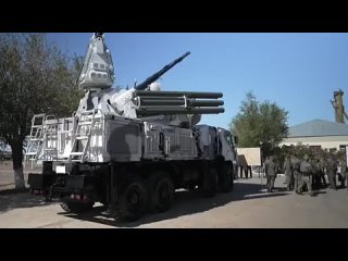 Footage of tests of a new high-precision long-range surface-to-surface missile for the 51P6S-400 air defense missile launcherat