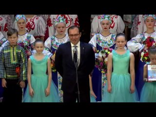 Гимн на Гала-концерте VI Всероссийского фестиваля ’’Танцуй и пой, моя Россия!’’ в Воронеже