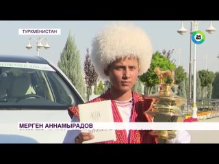 В Туркменистане выбрали самого отважного алабая