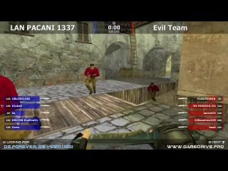 Stream cs 1.6 // LAN PACANI 1337 -vs- Evil Team // Random-Match from  @ by kn1fe