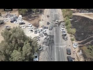 Israel drone footage shows aftermath of Tribe of Nova music festival