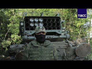 Кадры боевой работы российских экипажей ТОС-1А «Солнце