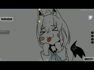 S1lentX1337 | Shirakami Fubuki - I am a cat [Imaginary Clockwise Stream Manager 9]  HD 495x