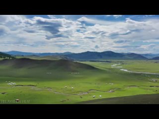 Mongolia 4K Relaxation Film - Silk Road - Peaceful Relaxing Music - Nature