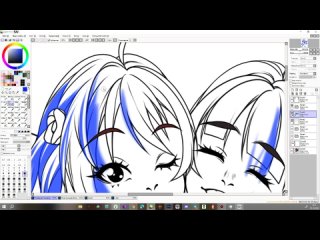 Speedpaint OC BNHA [Paint Tool SAI] by Ainelachan