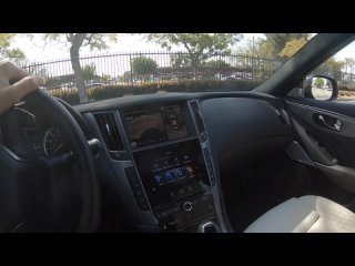 2020 Infiniti Q50 Red Sport 400 POV Test Drive (3D Audio)(ASMR)
