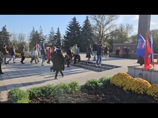 года в пгт. Чаплынка прошел торжественный митинг