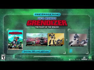 UFO Robot Grendizer - The Feast of the Wolves - Gameplay Trailer _ PS5  PS4 Games