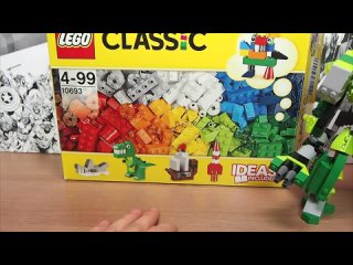 [ОБЗОР + Самоделка] LEGO 10693 CLASSIC SET (Обзор набора для творчества)