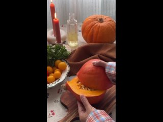 Cамый актуальный рецепт октября 🎃 Тыквенный суп 🔥