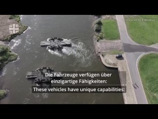 Враг готовится форсировать Днепр: в Германии показали учения с ВСУ по форсированию рек с помощью немецких амфибий