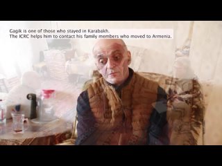 “Это мой дом“: МККК рассказал о Гагике, который решил остаться в НК, несмотря на то, что его семья переехала в Армению