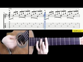 Sky Guitar Asturias - Guitar Lesson + TAB