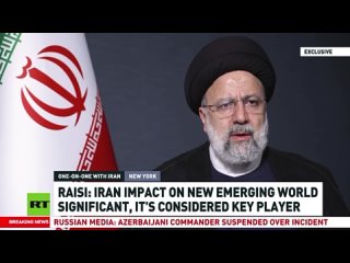 ️RT Exclusive with Raisi: “For 40 Years West Declared Iran’s Downfall in Six Months, It Never Happened“ – Iranian President