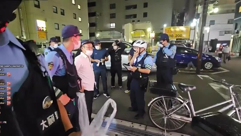 Annoying black livestreamer Johnny Somali gets busted by Japanese cops in Osaka for trespassing, a crime that