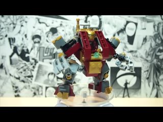 [LEGO самоделки]  Стимпанк Халкбастер из LEGO (Железный человек/Лего Марвел самоделка)