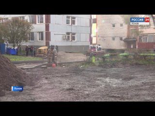 До конца декабря в пяти дворах Пскова появится новый асфальт