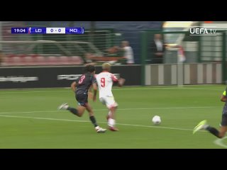 Юношеская лига УЕФА / Лейпциг - Ман Сити / Обзор матча