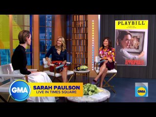 Sarah Paulson about Pedro Pascal (GMA )
