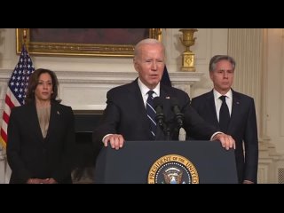 Biden: “Let me say again to any country, any organization, anyone who is thinking of taking advantage of this situation: I have