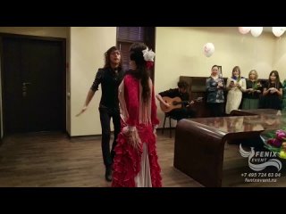 Заказать испанский танец Фламенко в офис на праздник и корпоратив в Москве - лучшее испанское шоу