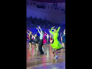 🇨🇳Китайский Zhengzhou (Ченджоу). Соревнования по спортивным бальным танцам. Танцоры из 6 стран и тираспольчанка Дарья Неделько –