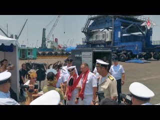 Pacific Fleet’s detachment arrives in Tanjung Perak, Indonesia, with business call