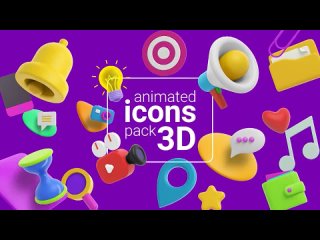 Animated Icons 3D