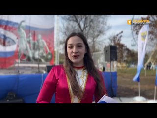 Юная Геничанка пришла на праздник в дагестанском костюме в знак единства народов