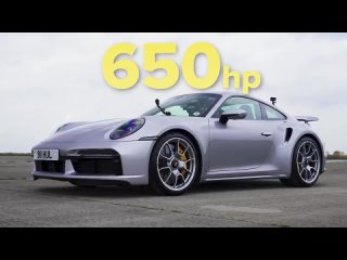 Дрэг: Porsche 911 Turbo S против электрического суперкара Lucid