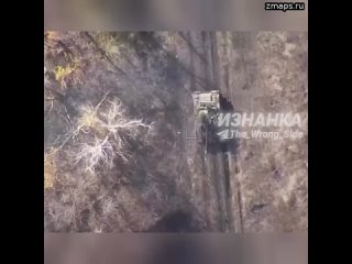 Т-64БВ - уничтожен   В районе с. Орлянка в Запорожской области. Расчет ПТРК “Корнет“ успешно поразил