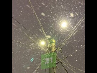Волшебный снегопад в Челябинске. Пост милоты на ночь