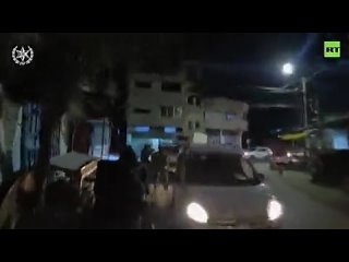 Israeli border police released footage showing troops during a pre-dawn raid in the occupied West Bank