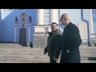 Ржака 🤣🤣🤣🇺🇸 🤡🇺🇦 Байден выпустил предвыборный видеоролик про поездку в Киев