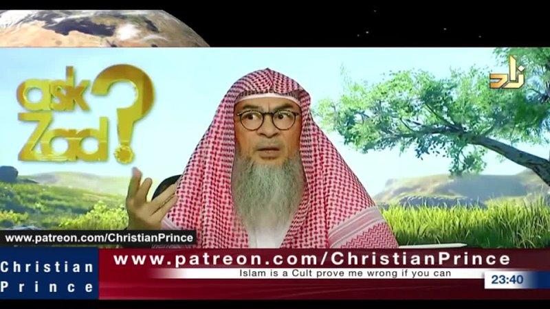 Christians making fun of Allah Looks got busted