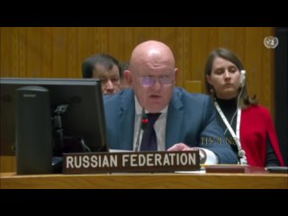 Nebenzya wants the US to explain why they are against a ceasefire