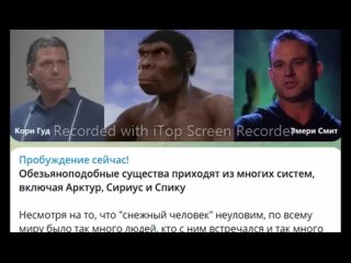 Обезьяноподобные существа приходят из многих систем, включая Арктур, Сириус и Спику. Рептилоиды