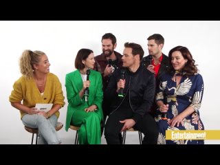 Outlanders Sam Heughan, Caitriona Balfe  More Tease New Season   #NYCC19   Entertainment Weekly