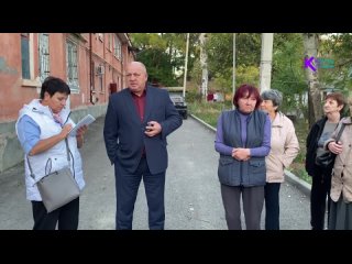 Глава администрации Керчи Святослав Брусаков встретился с жителями домов № 34, 36, 38, 40 и 40а по ул. Гагарина