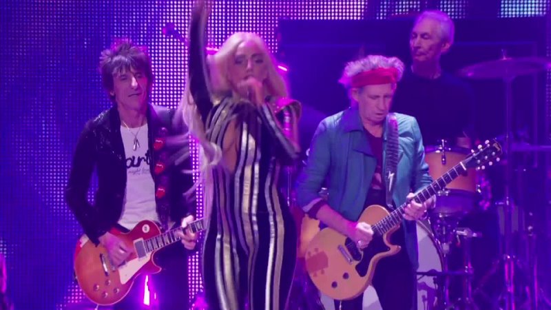 ROLLING STONES  &  LADY GAGA - Gimme Shelter
