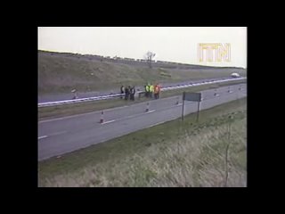 In March 1988, ITN reported on the notoriously hazardous A19 road in the Teesside area. A new safety
