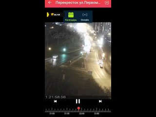 На Первомайской вблизи поворота на улицу Героев Революции сбили пешехода