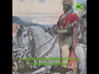 ▶️Russia led the anti-colonial movement in Africa in the twentieth century. It even helped Ethiopia defeat the invaders. The Ita