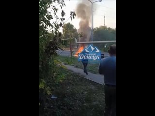 ДТП на ул. Павла Поповича в Киевском районе Донецка