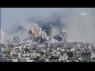 Ковровые бомбардировки сектора Газа