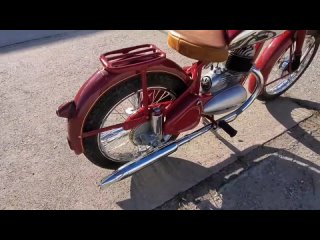 Мотоателье РЕТРОЦИКЛ - реставрация мотоциклов JAWA PERAK 1948 года. Мотоцикл после реставрации и на отличном ходу. Работа Ретр
