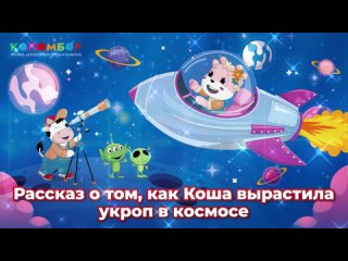 Сказка 3 - Рассказ о том, как Коша вырастила укроп в космосе