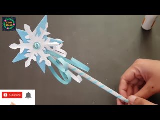 🪄 Как сделать волшебную палочку для Эльзы или Снежной королевы своими руками