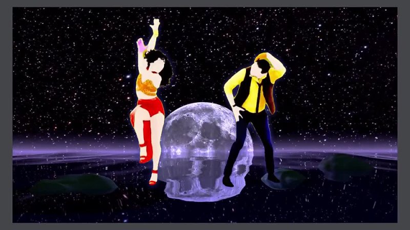 Stars n Moon 2 Beautiful Animated Couple Dance Video I Am e